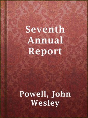 cover image of Seventh Annual Report